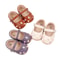 Cute Embroidery Flower Baby Summer Sandal Mary Jane Style, Comfortable Toddler Girl Sandals for Everyday Wear