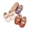 Cute Embroidery Flower Baby Summer Sandal Mary Jane Style, Comfortable Toddler Girl Sandals for Everyday Wear