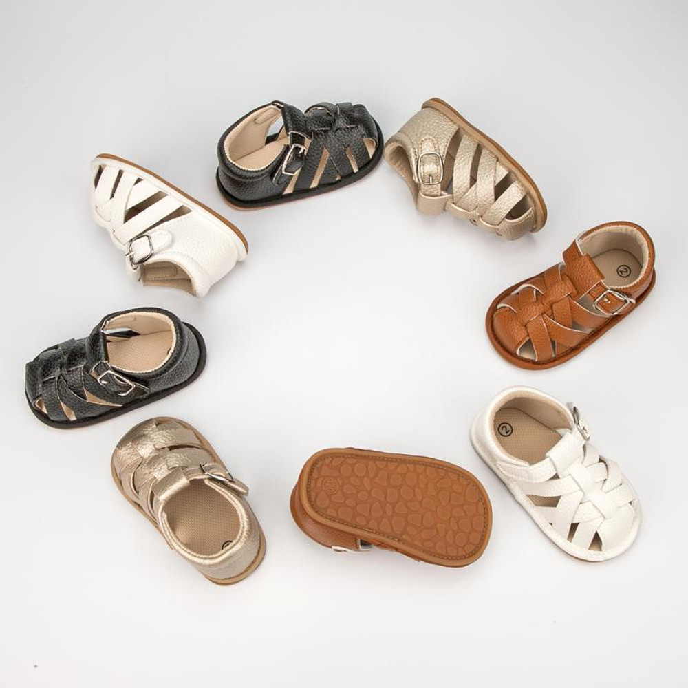 Baby Summer Sandals Infant Boy Girl Soft Rubber Shoes NonSlip Toddler First Walker Sandals Baby Cri 4