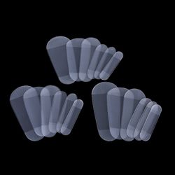 makeup brush guards & protective brush storage bag set, cosmetic brushes protectors cover for easy storage & travel