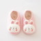 Childrens Cartoon Rabbit Baby Floor Socks Toddler Plush Slippers Soft Non-slip Prewalker Warm Indoor Home Shoes