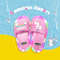LED Girl Slippers Children, Baby Bathroom Sandals Kids Shoes, Light Up Slippers for Toddler Boys & Girls