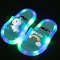 LED Girl Slippers Children, Baby Bathroom Sandals Kids Shoes, Light Up Slippers for Toddler Boys & Girls