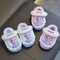 Frozen Girls Disney Princess Elsa Winter Cotton Home Slippers, Warm Non Slip Baby Slippers for Kids in Pink and Blue