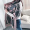 Luxury Horse Print Winter Cashmere Scarf Women Shawl Wrap Scarves Lady Thick Warm Blanket Gift Eleg 12