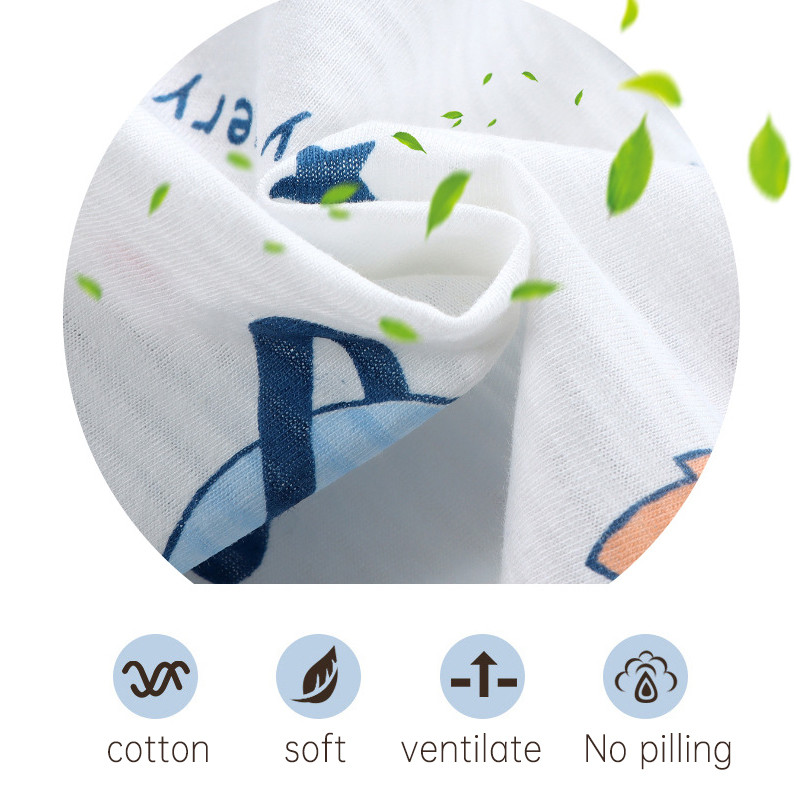 Soft Breathable Baby Children Clothes Set, Popular in SummCottonSafe Cute Cartoon Short Sleeve Home Pajama Set