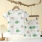 Soft Breathable Baby Children Clothes Set, Popular in SummCottonSafe Cute Cartoon Short Sleeve Home Pajama Set
