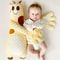 Baby Patter For Sleep, Automatic Palm Patting Sleeping Pillow, Startle Prevention Sleep Aid Companion & Soothing Plush