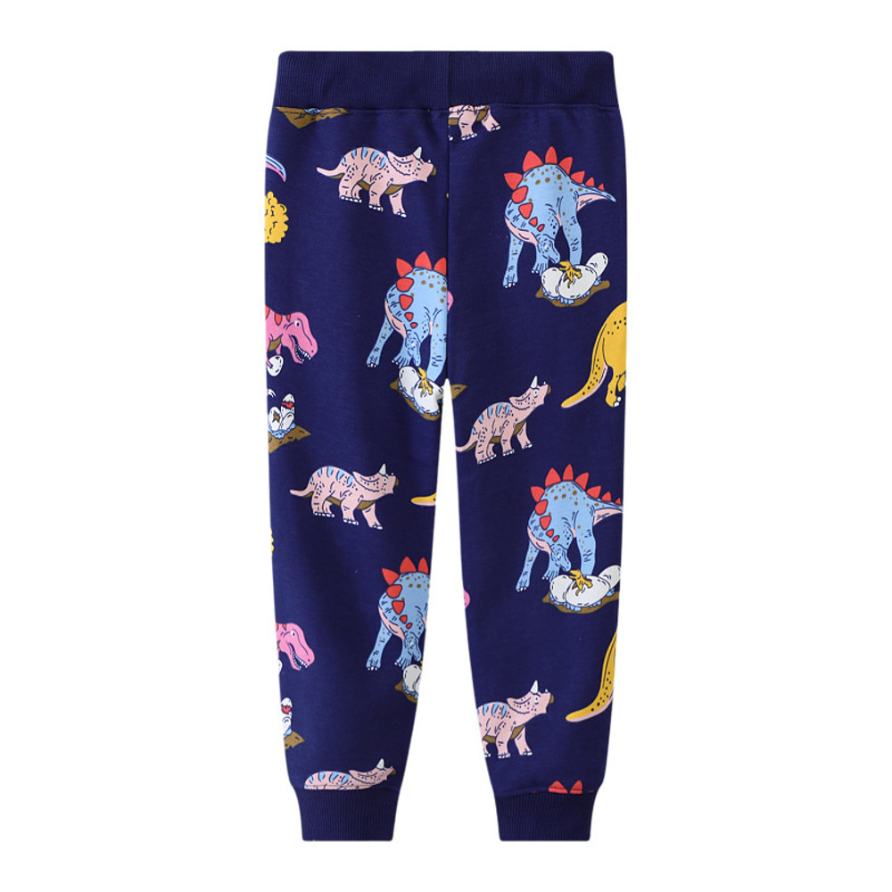 Childrens Sweatpants By Jumping Meters Dinosaurs Print Boys Girls Pants Autumn Spring Baby Trousers 1