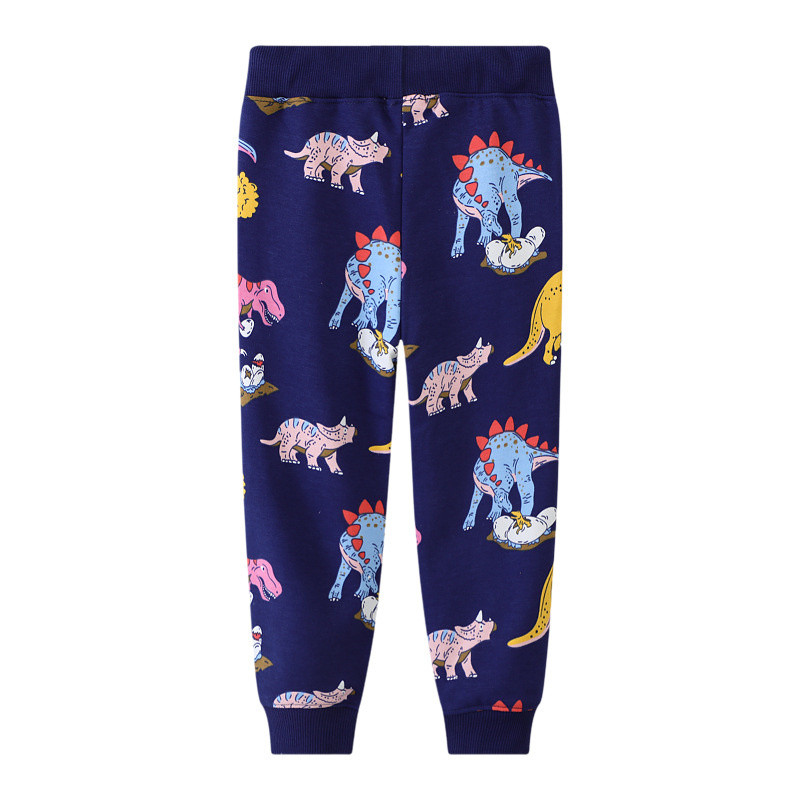 Childrens Sweatpants By Jumping Meters Dinosaurs Print Boys Girls Pants Autumn Spring Baby Trousers 1