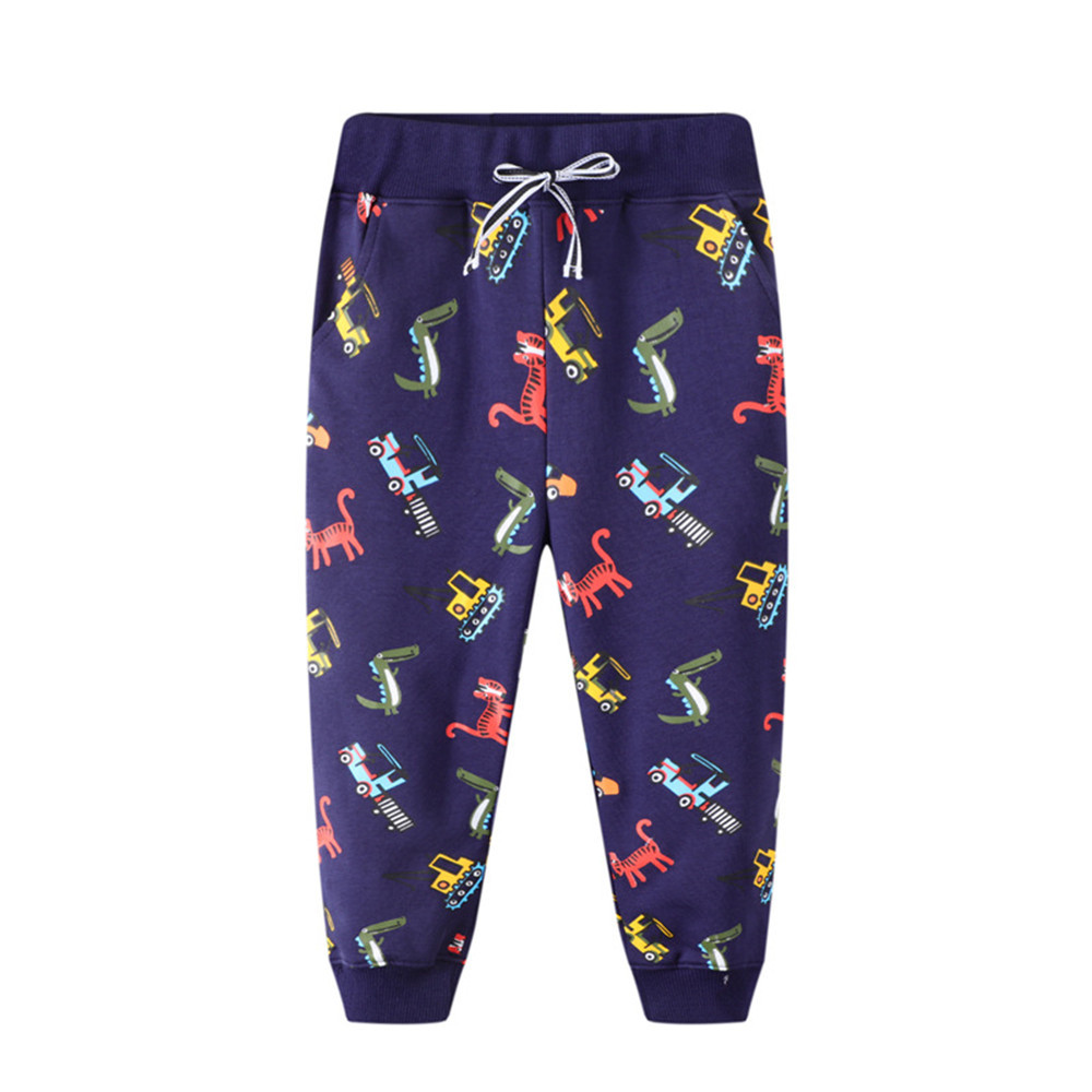 Childrens Sweatpants By Jumping Meters Dinosaurs Print Boys Girls Pants Autumn Spring Baby Trousers 9