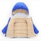 Warm Plush Baby Children Coats Winter Thick Jackets, Fur Hooded Thicken Outerwear for Girls, Kids Clothes Snowsuit