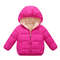 Warm Plush Baby Children Coats Winter Thick Jackets, Fur Hooded Thicken Outerwear for Girls, Kids Clothes Snowsuit