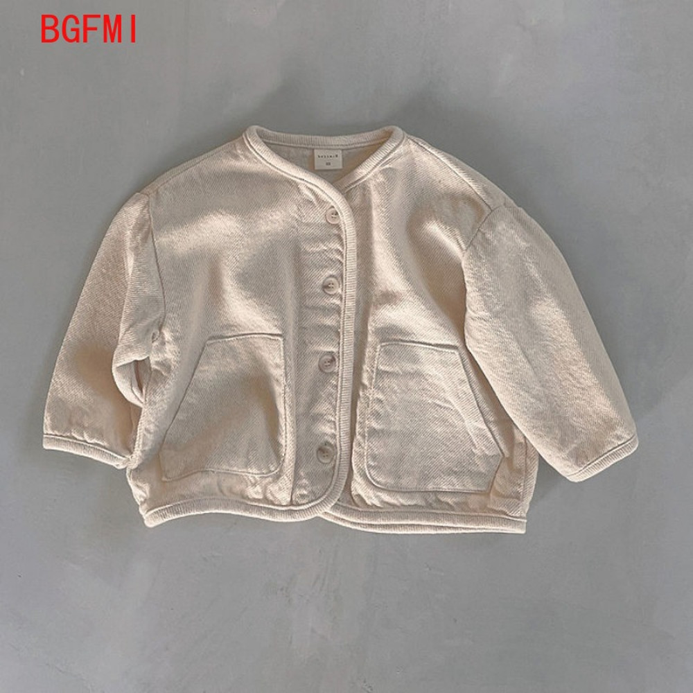 Baby Boy Girl Korean Fashion Cotton Denim Jacket Toddler Jean Coat Casual Outwear For Kids Lightwei 1