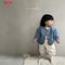 Baby Boy Girl Korean Fashion Cotton Denim Jacket Toddler Jean Coat Casual Outwear For Kids Lightwei 2