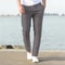Mens Cotton Linen Pants for Autumn, Solid Color Breathable Linen Trousers, Streetwear Fitness Male Pants