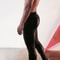 Mens Fashion PU Leather Wet Look Legging Pants, Skinny Pouch Trousers, Clubwear, Party Performance Tight Pants Clothing