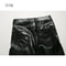 High Street Fashion PU Leather Pants for Men, New Winter Skinny Biker Motorcycle Trousers Male Stage Club Wear