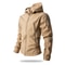 Mens Lurker Shark Skin Soft Shell Tactical Jacket Waterproof Fleece Hooded Camouflage Hunting Coat Outdoor Autumn Cloth
