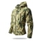 Mens Lurker Shark Skin Soft Shell Tactical Jacket Waterproof Fleece Hooded Camouflage Hunting Coat Outdoor Autumn Cloth