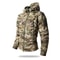 Mens Lurker Shark Skin Soft Shell Tactical Jacket Waterproof Fleece Hooded Camouflage Hunting Coat Outdoor Autumn Cloth