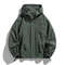 Oversize Plus Size Men Jacket Hooded Windbreaker Waterproof Black Bomber Camping Trench Coats Loose 7