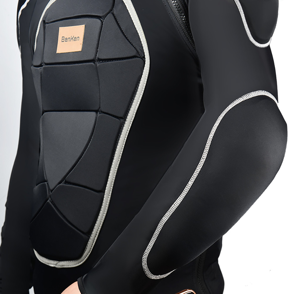 Snowboard Wear Winter Skiing Jacket Body Back Chest Armor Warm Underwear For Women Men Motorcycle S 3