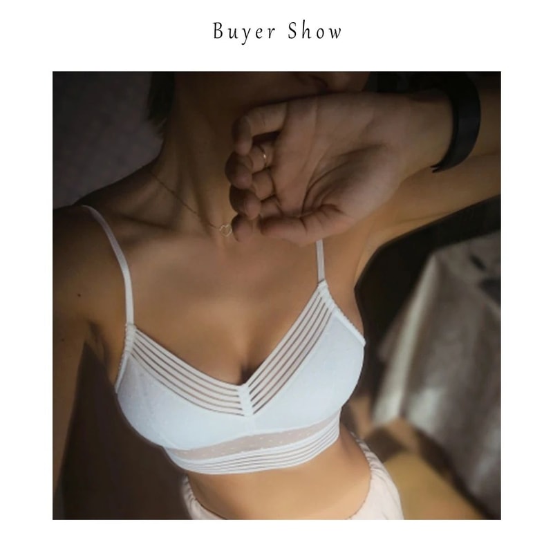 Low Back Wireless Lace Bra Invisible Support For Backless Dresses 8