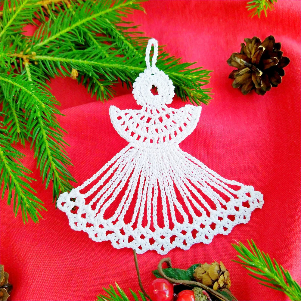 crochet angel ornamentjpg