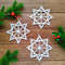 Christmas crochet snowflake patternjpg