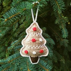 Easy Christmas crochet patterns Crochet gingerbread Christmas decorations Amigurumi crochet patterns for beginners