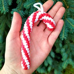 Amigurumi crochet patterns for beginners step by step Crochet Christmas staff lollipop pattern Christmas tree ornaments