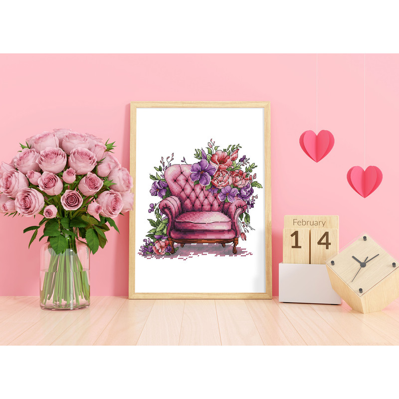 Spring Cross Stitch Pattern PDF Spring Embroidery Flowers Cross Stitch Spring Embroidery Counted Cr 5