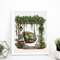 Forest Pattern For Cross Stitch Bedroom Decor Embroidery PDF Green Forest Embroidery PDF Terrace Wi 5