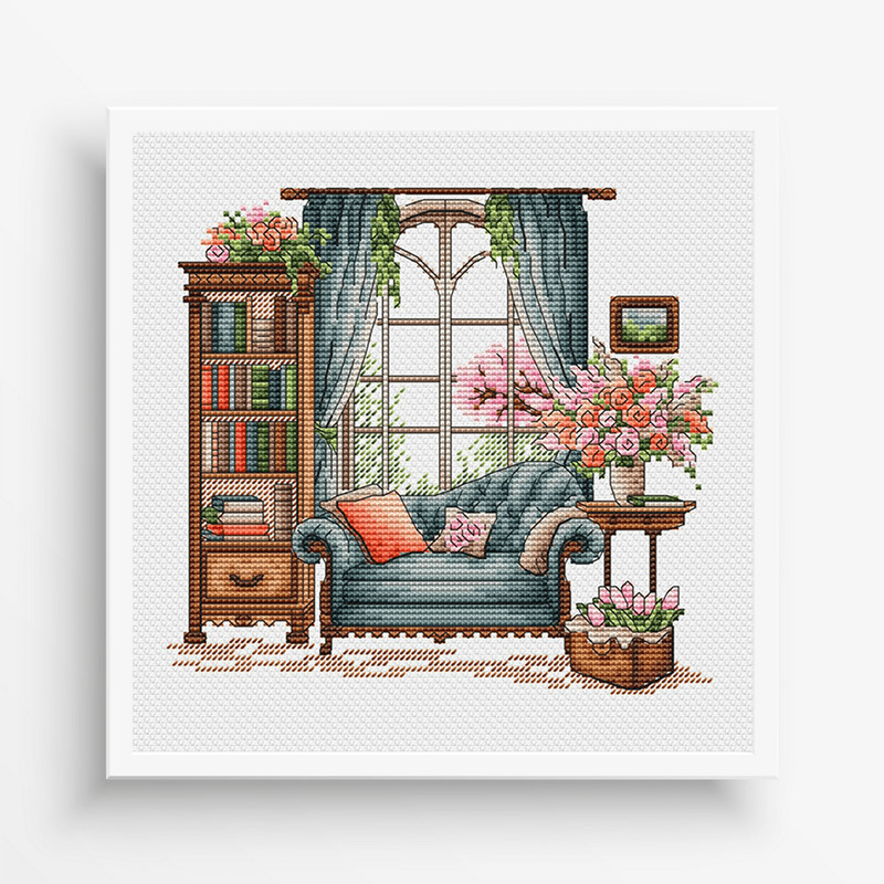 Spring Cross Stitch Pattern PDF Spring Embroidery Flowers Cross Stitch Vintage Embroidery Spring Em 0