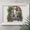 Garden Pattern For Cross Stitch Interior Embroidery PDF Green Garden Embroidery PDF Terrace Window 5