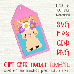 Cute Pig | Birthday Gift Card Holder | Paper Craft Template