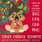German Shepherd Christmas Candy Holder Template 0