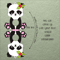 Panda Bear Christmas Candy Holder Template 1