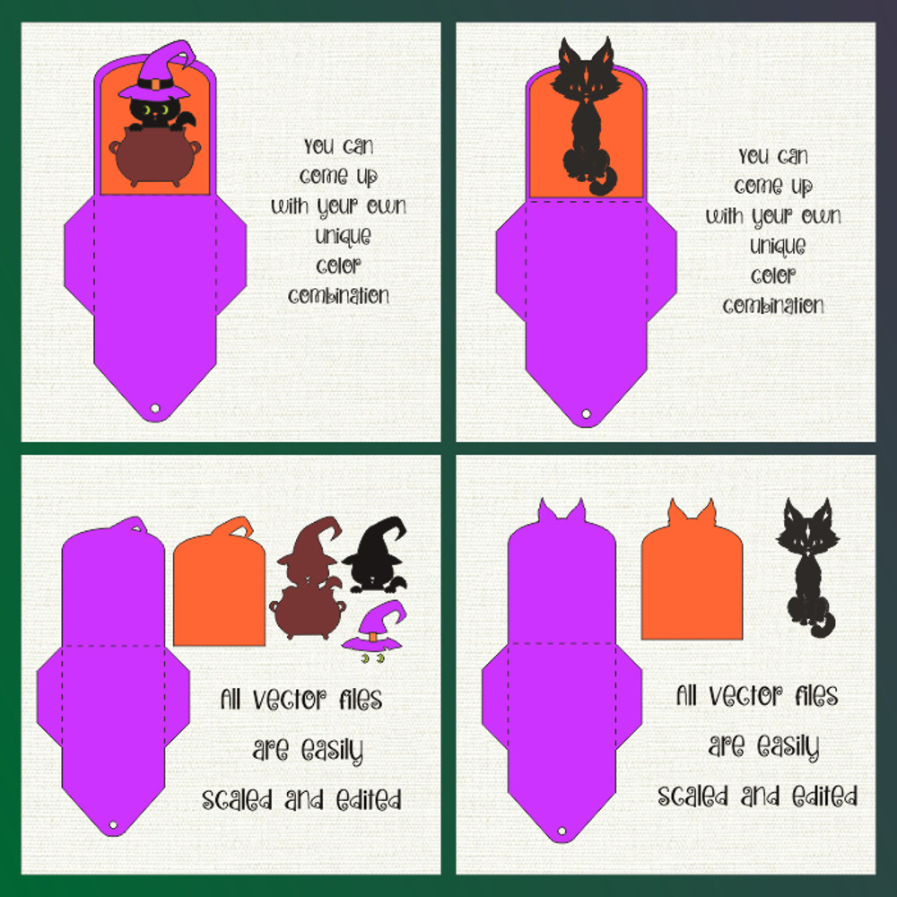 Halloween Gift Card Holder Bundle 10