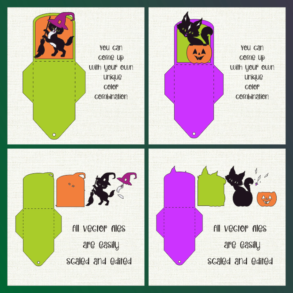 Halloween Gift Card Holder Bundle 5