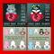 Christmas Animals  Candy Dome Bundle  Paper Craft Template  Christmas Ornament 6