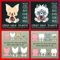 Cute Puppies  Candy Dome Bundle  Paper Craft Templates 1
