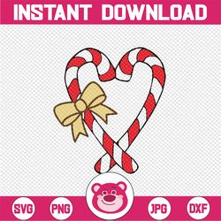 christmas candy cane santa xmas love svg, candy cane santa hat xmas svg, christmas png, digital download