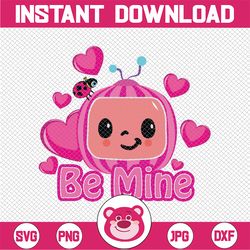 valentine's day melons be mine svg png, love cocomelon svg, boy valentine's day svg, cocomelon boy svg, cocomelon happy