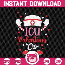 ICU Valentines Crew Png, Intensive Care Unit Nurse Ugly Valentines, NP Icu Tech Valentines, Valentines Day png, Heart pn