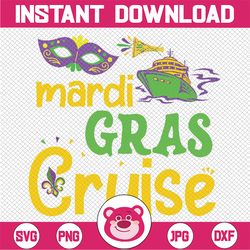 Mardi Gras Cruise- Western Cruise Png Svg, Mardi Gras Carnival Cruise Vacation Svg, Sublimate Designs download