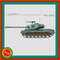 M46 Patton cross stitch pattern