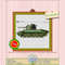 Matilda II Tank from 7th Royal Tank Regiment in the Battle of Arras Cross Stitch