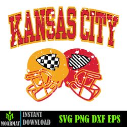 Kansascity Svg, Retro Football Svg, Chiefs Svg, Files Kc Chiefs Svg, Kc Chiefs Svg Digital Download